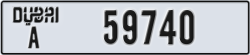 dubai - code - A - number -59740