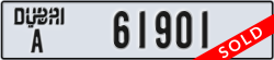 dubai - code - A - number -61901