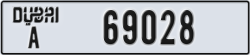 dubai - code - A - number -69028