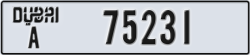 dubai - code - A - number -75231