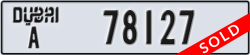 dubai - code - A - number -78127