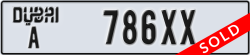 dubai - code - A - number -786XX
