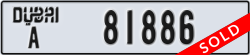 dubai - code - A - number -81886