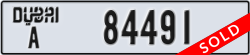dubai - code - A - number -84491