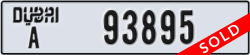 dubai - code - A - number -93895