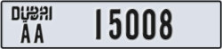 dubai - code - AA - number -15008