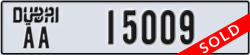 dubai - code - AA - number -15009