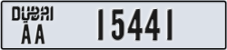 dubai - code - AA - number -15441