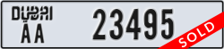 dubai - code - AA - number -23495