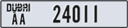 dubai - code - AA - number -24011