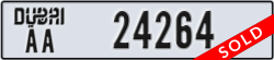dubai - code - AA - number -24264