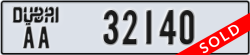 dubai - code - AA - number -32140