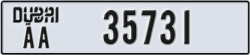dubai - code - AA - number -35731