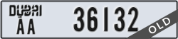 dubai - code - AA - number -36132
