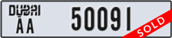 dubai - code - AA - number -50091