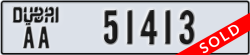 dubai - code - AA - number -51413