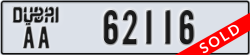 dubai - code - AA - number -62116