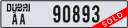 dubai - code - AA - number -90893