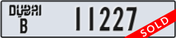 dubai - code - B - number -11227
