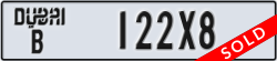 dubai - code - B - number -122X8
