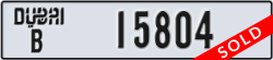 dubai - code - B - number -15804