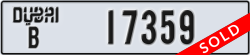 dubai - code - B - number -17359