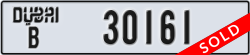 dubai - code - B - number -30161