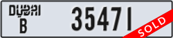 dubai - code - B - number -35471