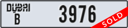 dubai - code - B - number -3976