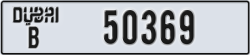 dubai - code - B - number -50369