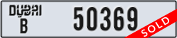 dubai - code - B - number -50369