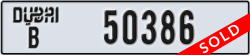 dubai - code - B - number -50386