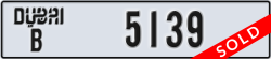 dubai - code - B - number -5139