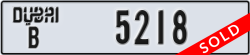 dubai - code - B - number -5218