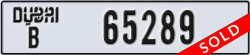 dubai - code - B - number -65289