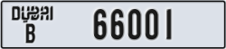 dubai - code - B - number -66001