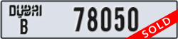 dubai - code - B - number -78050