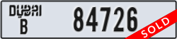 dubai - code - B - number -84726