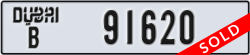 dubai - code - B - number -91620