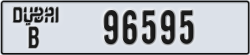 dubai - code - B - number -96595