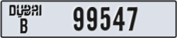 dubai - code - B - number -99547