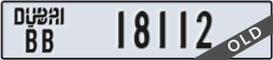 dubai - code - BB - number -18112