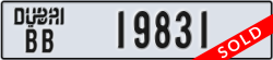 dubai - code - BB - number -19831