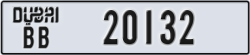 dubai - code - BB - number -20132