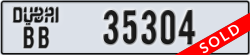 dubai - code - BB - number -35304