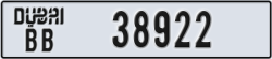 dubai - code - BB - number -38922
