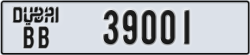 dubai - code - BB - number -39001