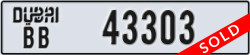 dubai - code - BB - number -43303