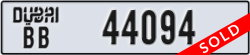 dubai - code - BB - number -44094