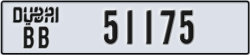 dubai - code - BB - number -51175